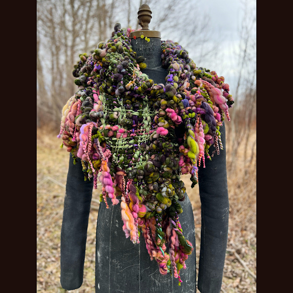 Woven shawl 82” X 37” 1 pound 1/2