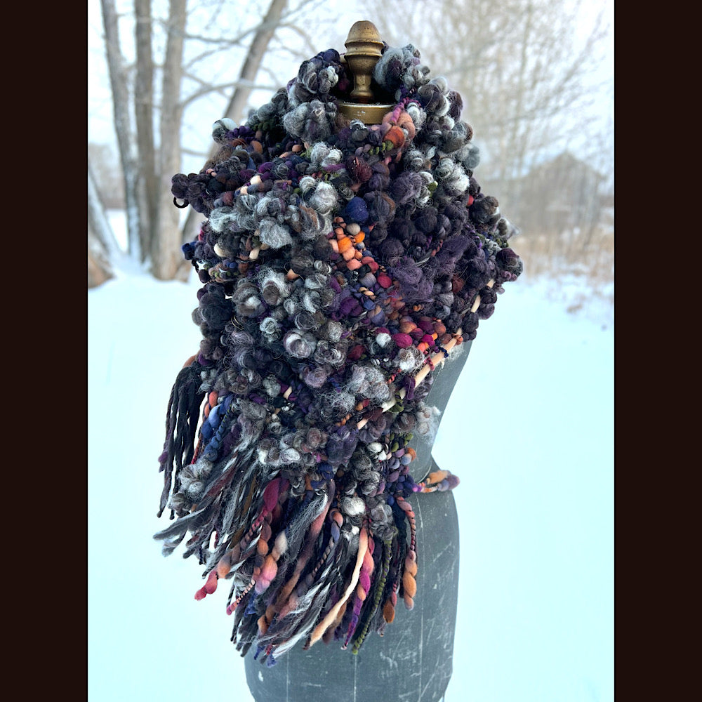 Before midnight Scarf 88” X 10”