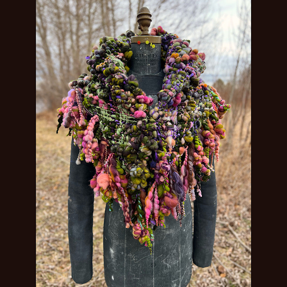 Woven shawl 82” X 37” 1 pound 1/2