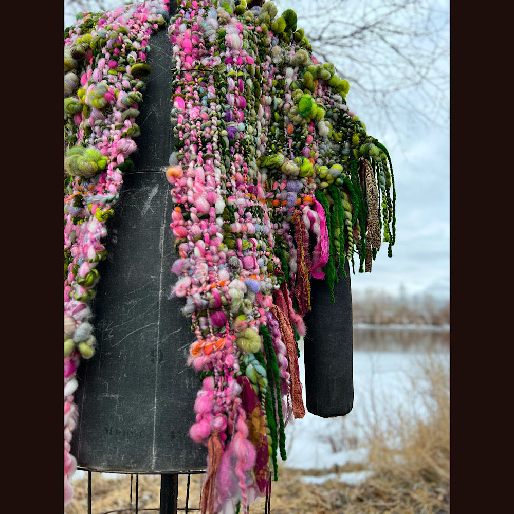 Woven shawl 84” X 37”