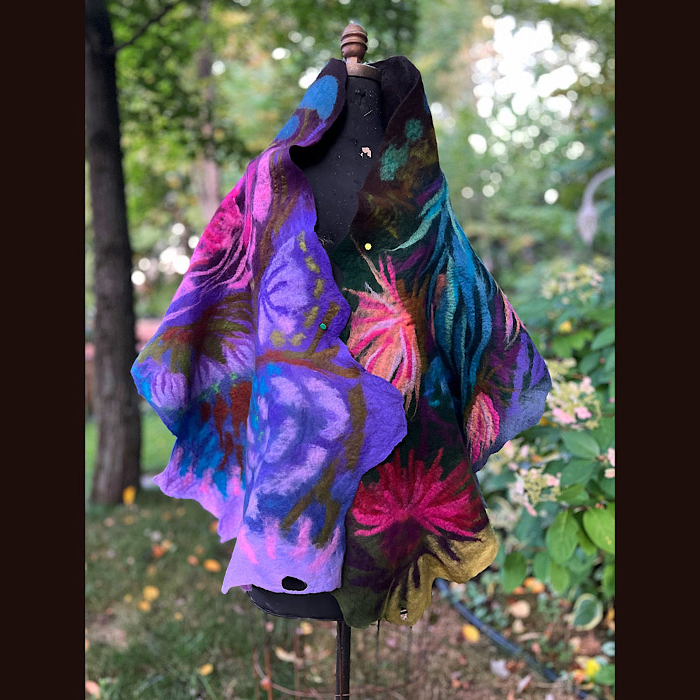 Felted Scarf 80” X 23”