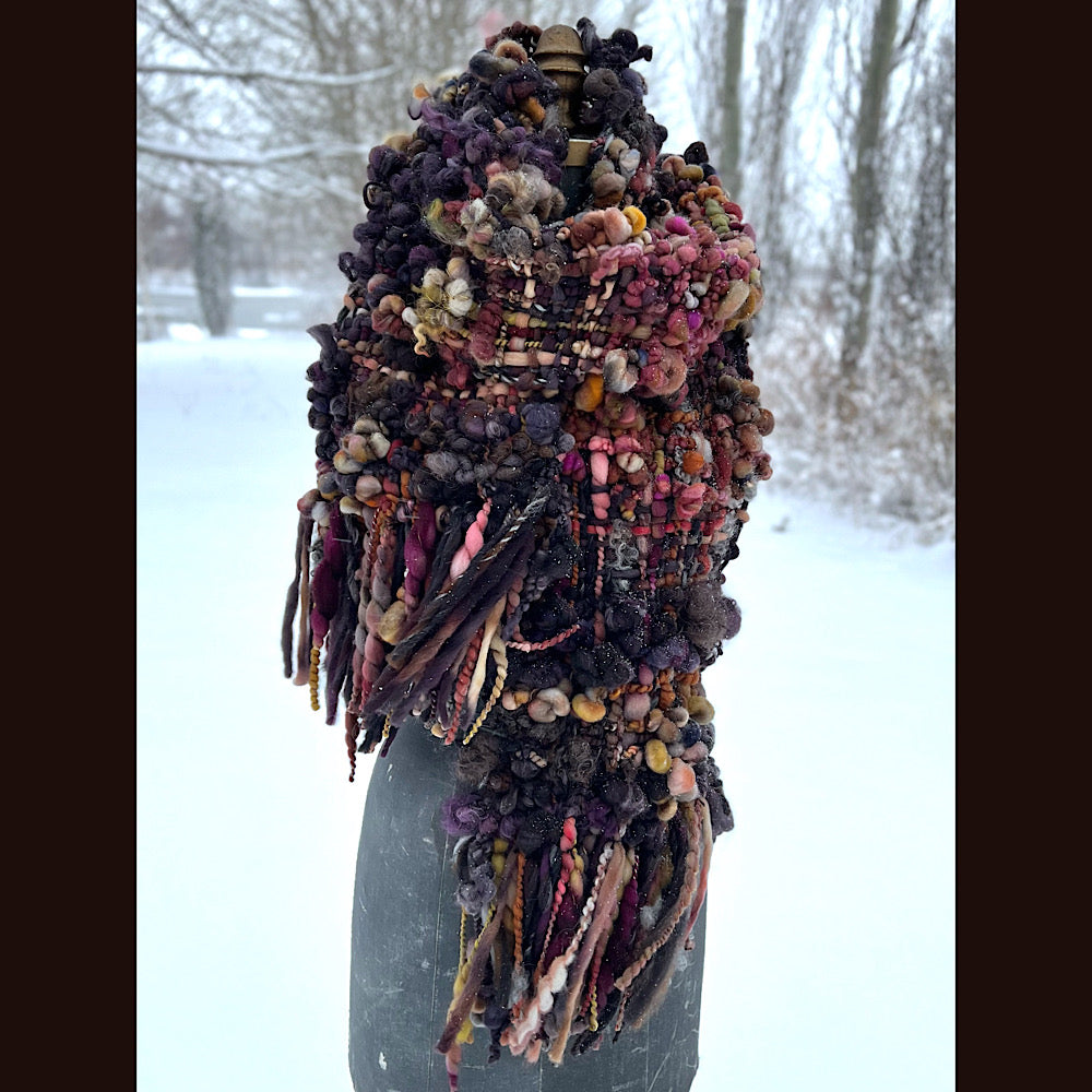 After sunset Scarf 88” X 9”