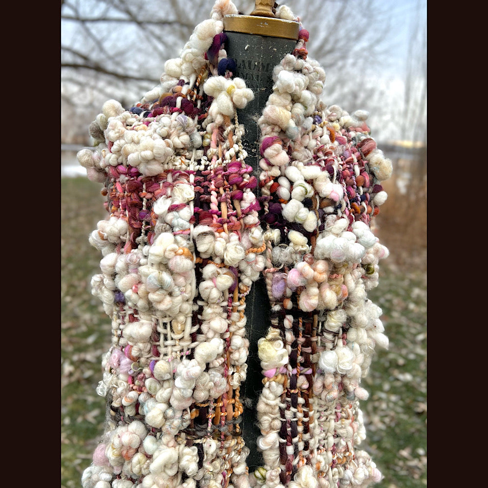 The Golden Rose Scarf 92” X 9”