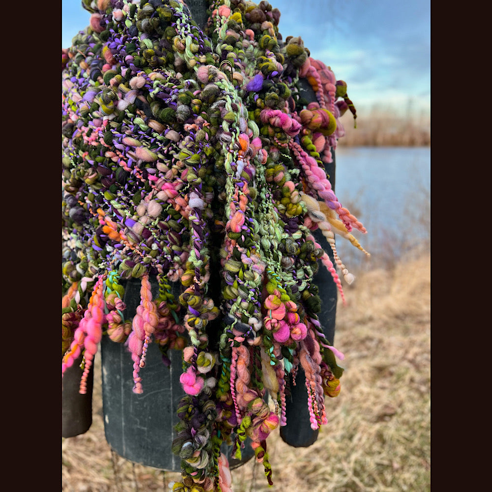 Woven shawl 82” X 37” 1 pound 1/2