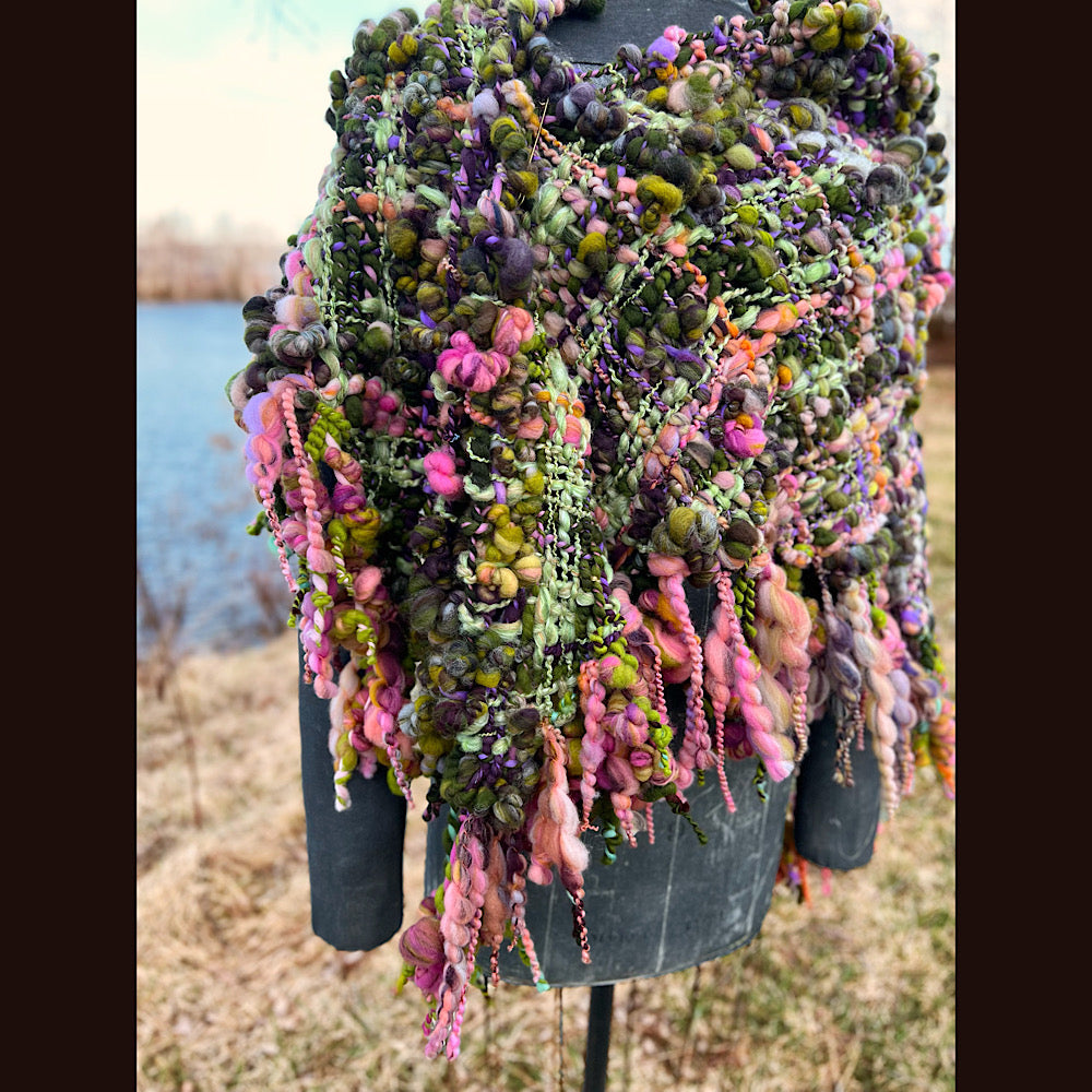 Woven shawl 82” X 37” 1 pound 1/2