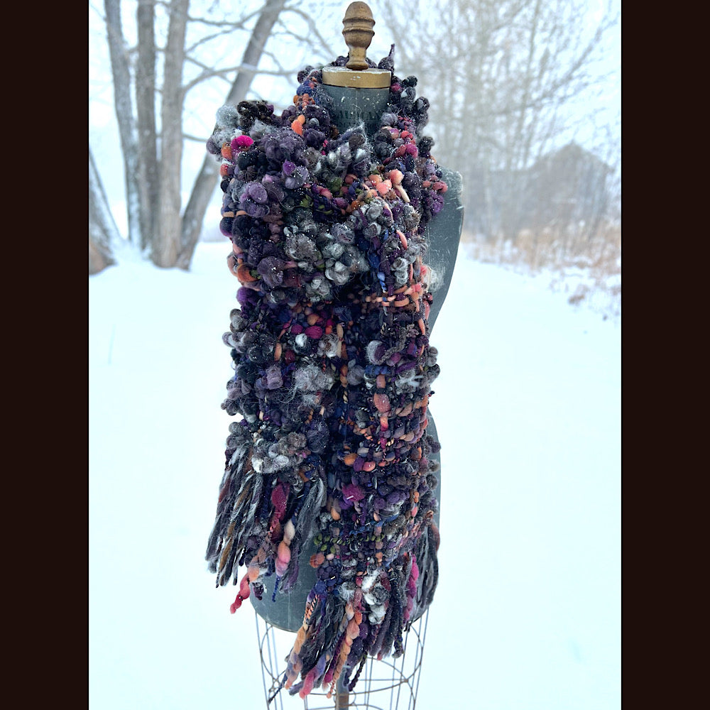 Before midnight Scarf 88” X 10”