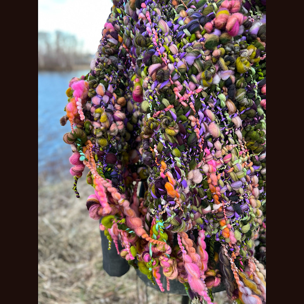 Woven shawl 82” X 37” 1 pound 1/2