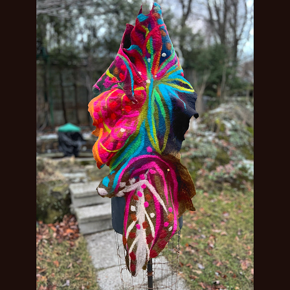 Felted Scarf 62” X 16”