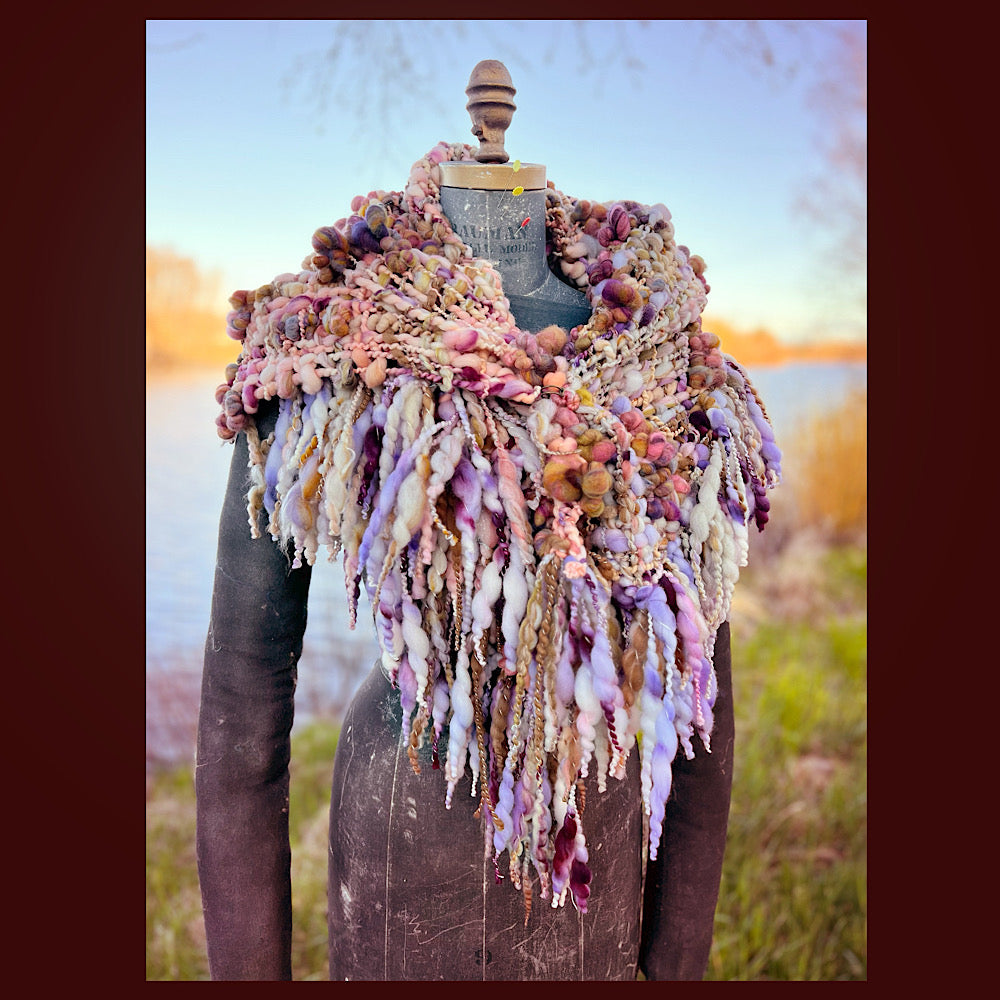 Woven shawl 82” X 36” 1 pound