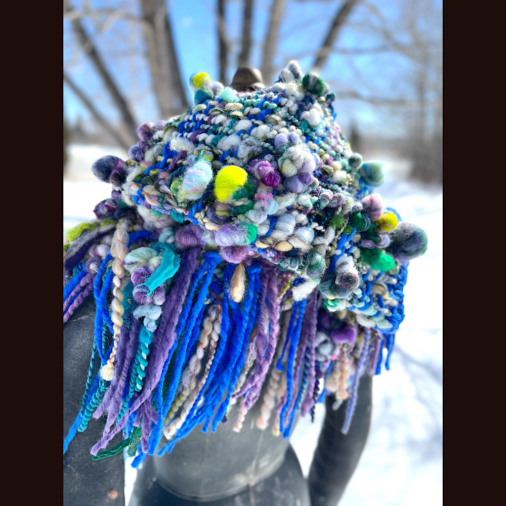 Woven shawl 82” X 37”