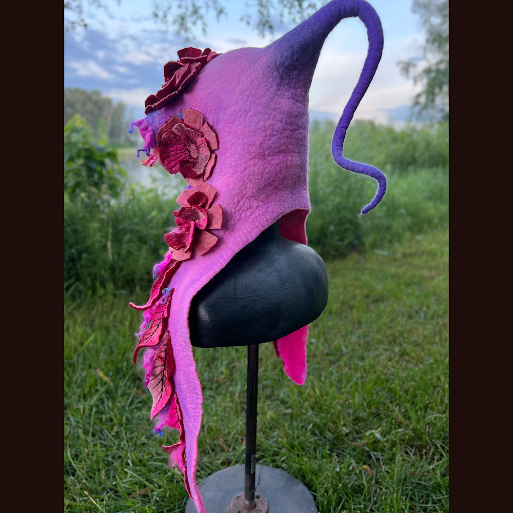 Fairy felted hood size medium