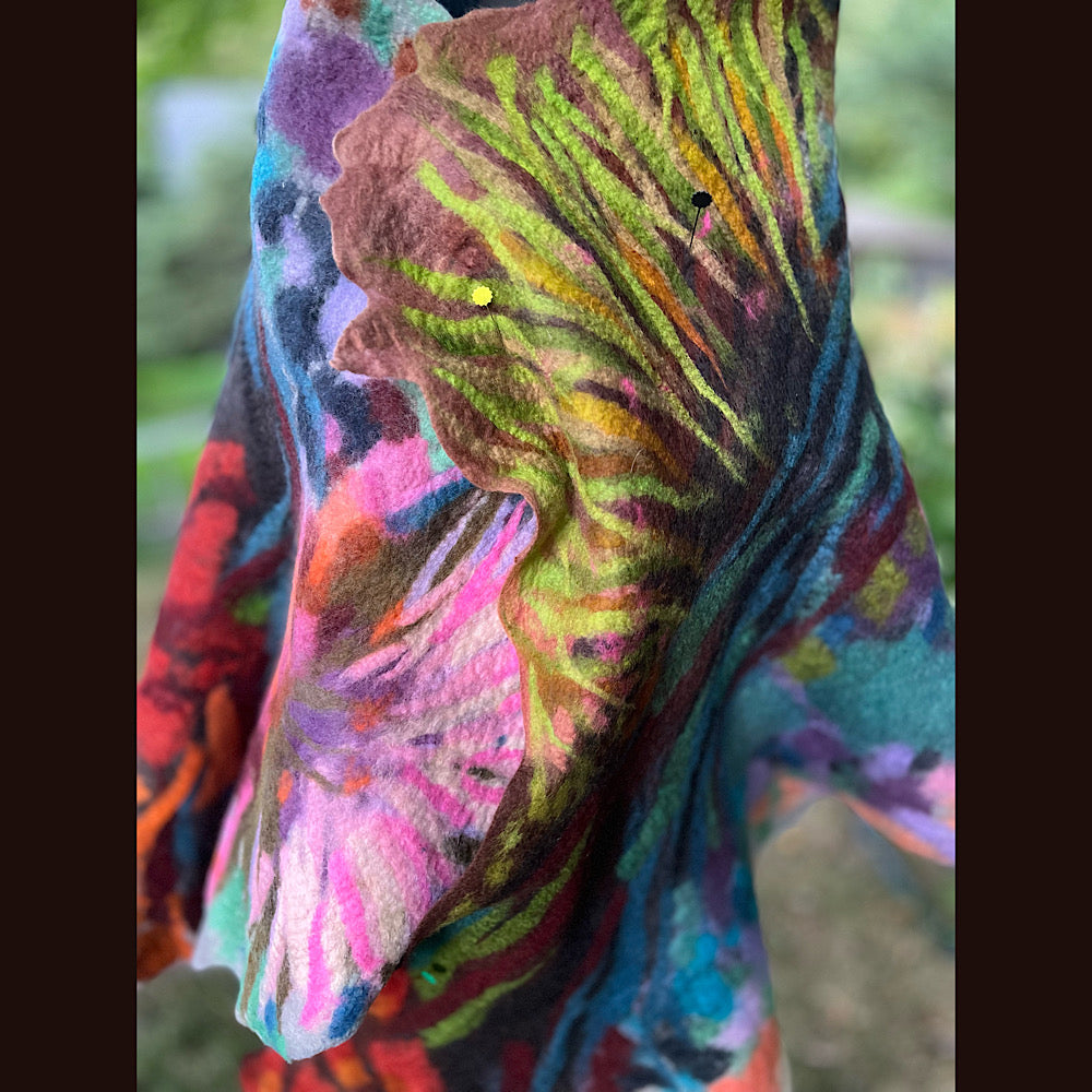 Felted Scarf 80” X 25”