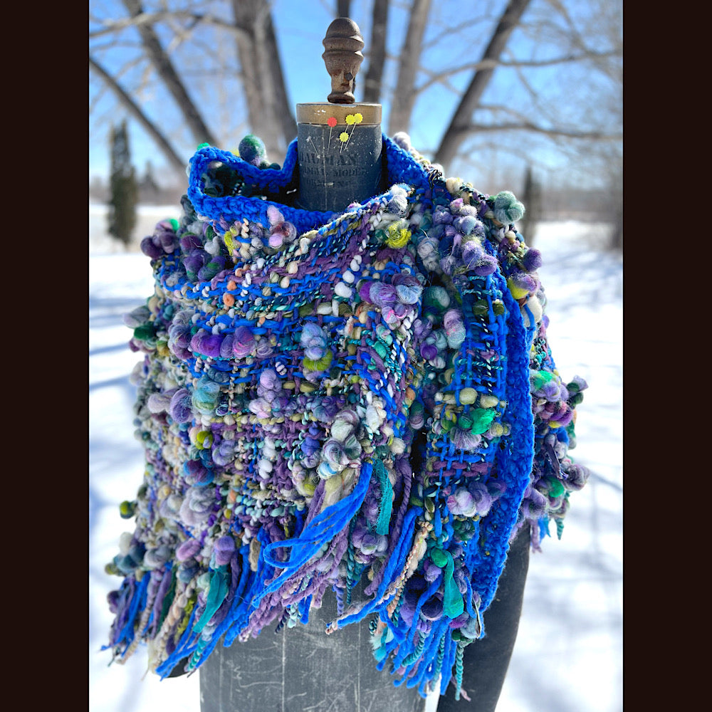 Woven shawl 82” X 37”