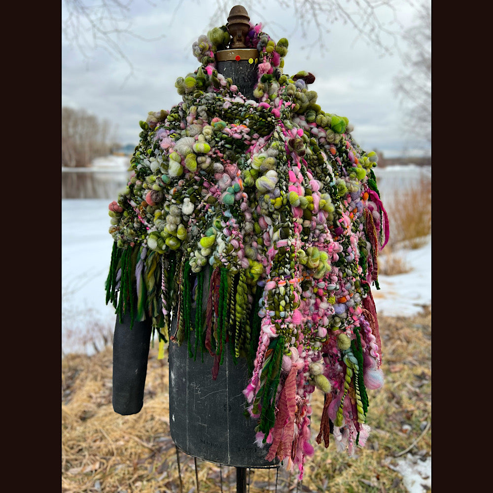 Woven shawl 84” X 37”