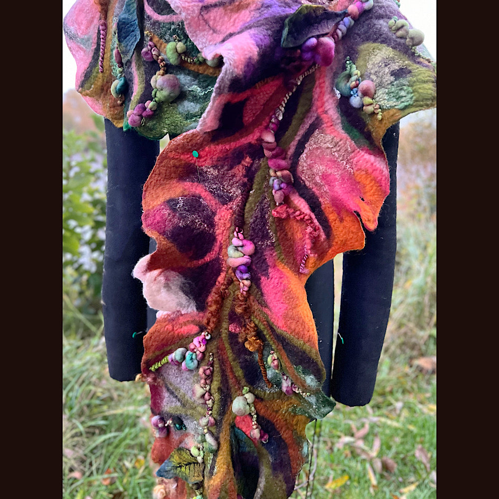 Felted Scarf 70” x 15”