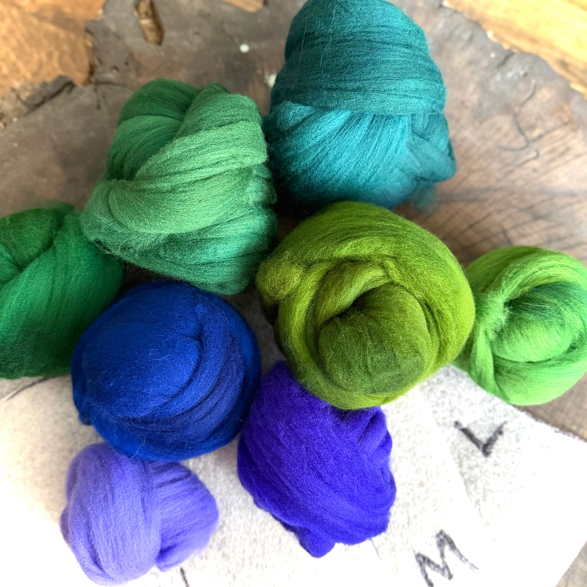 Wool for hat felting pattern included 7 onces/ 200 grams