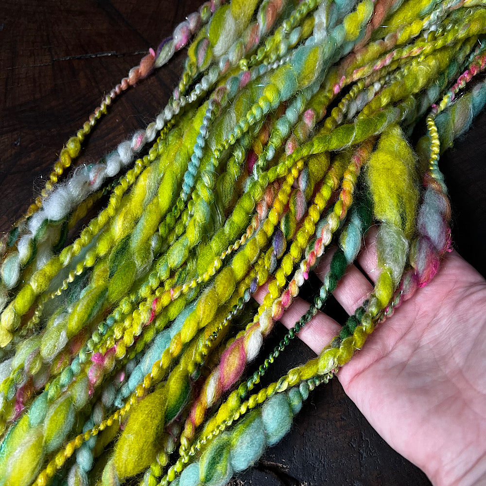 Set of art yarn for weaving 5.2 oz