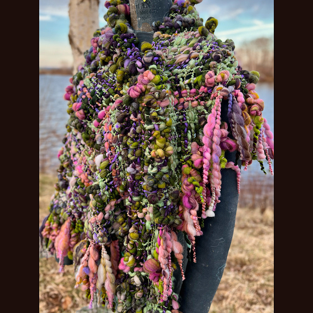 Woven shawl 82” X 37” 1 pound 1/2