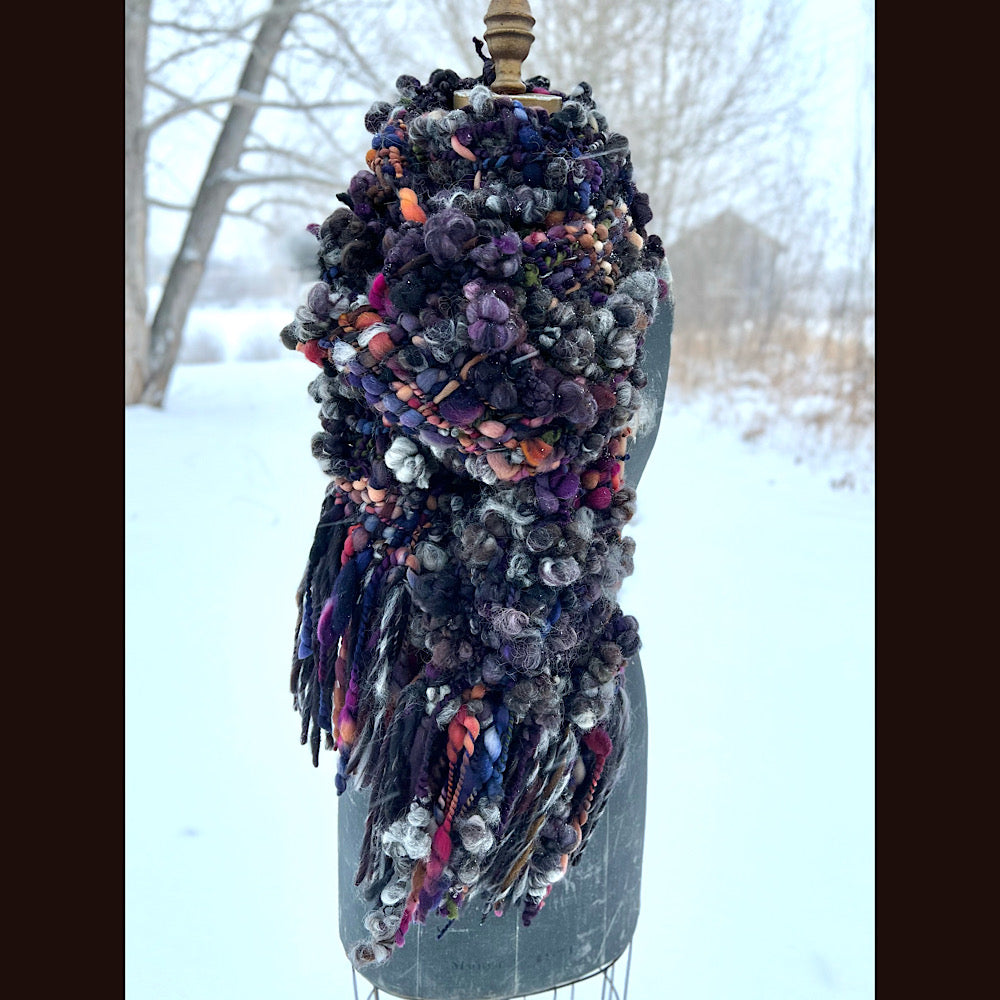 Before midnight Scarf 88” X 10”
