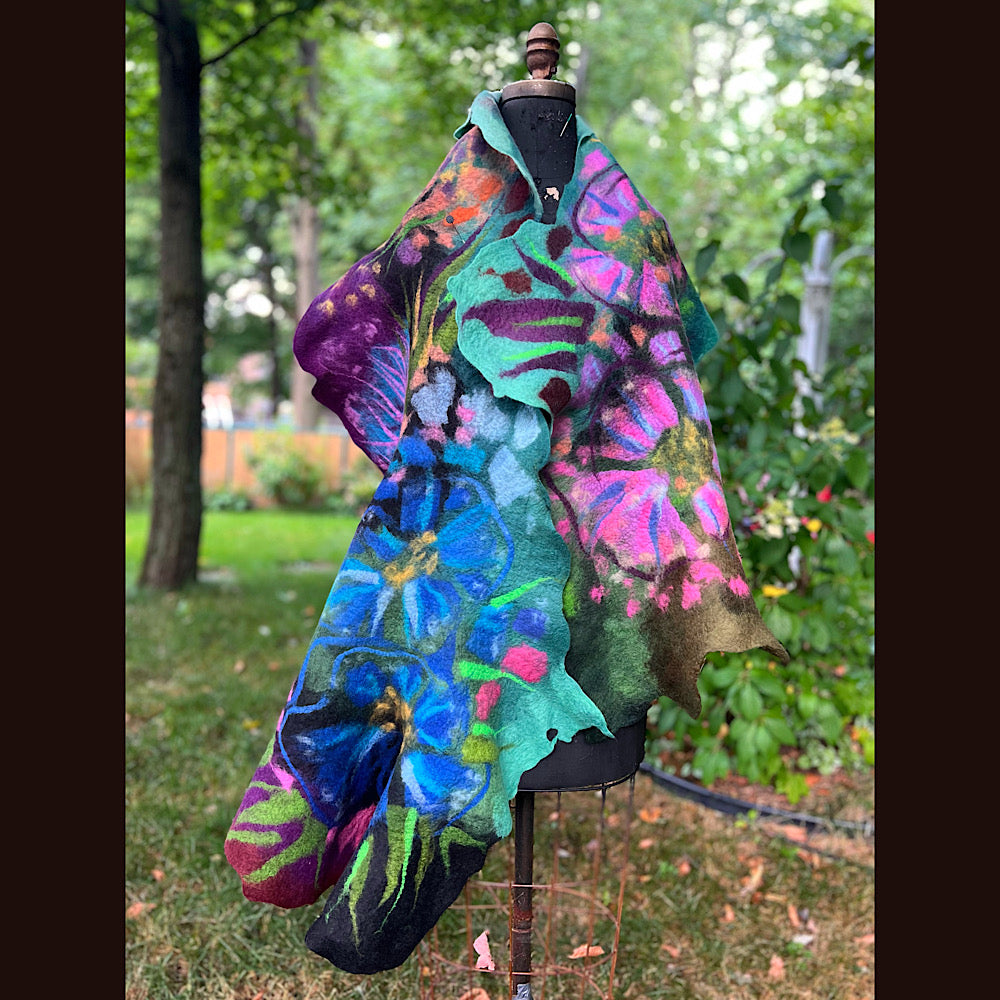 Felted Scarf 80” X 16”