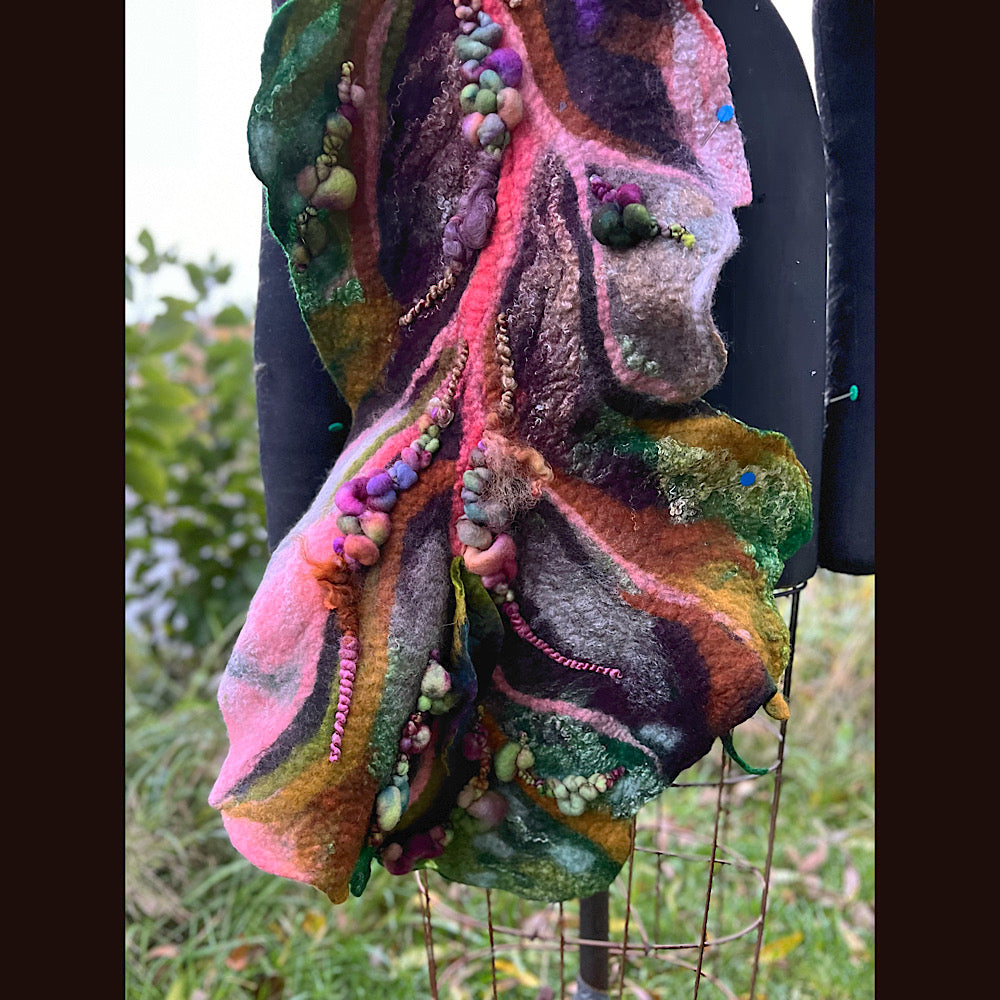 Felted Scarf 70” x 15”