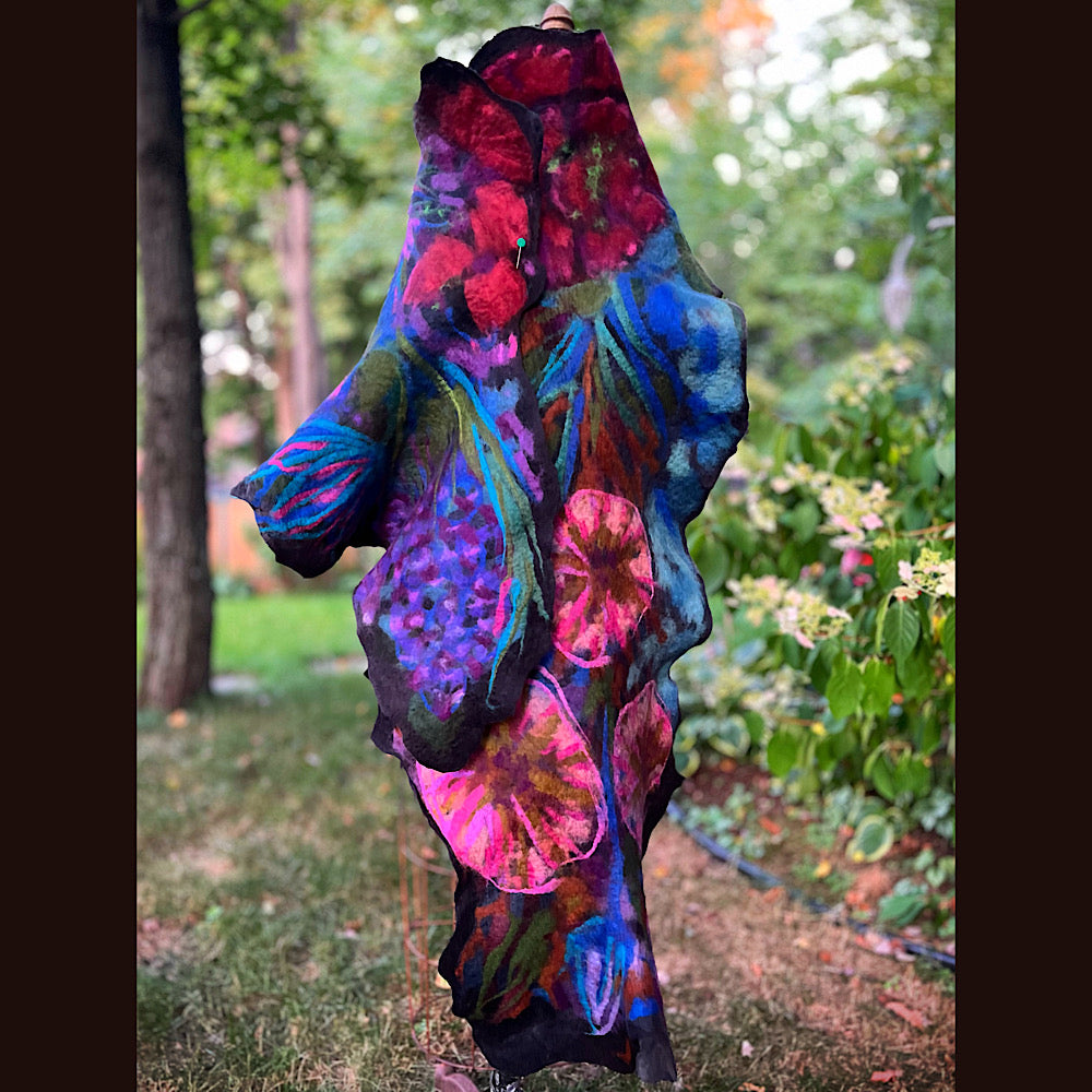 Felted Scarf 92” X 24”