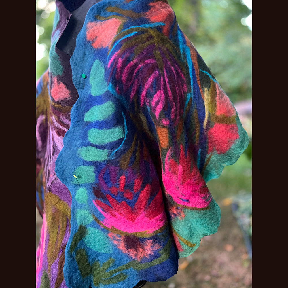 Felted Scarf 86” X 17”
