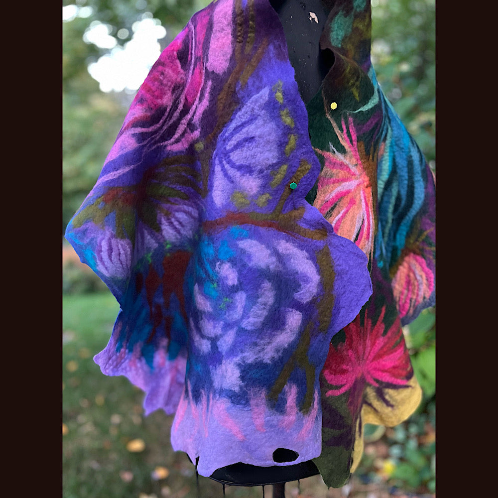 Felted Scarf 80” X 23”