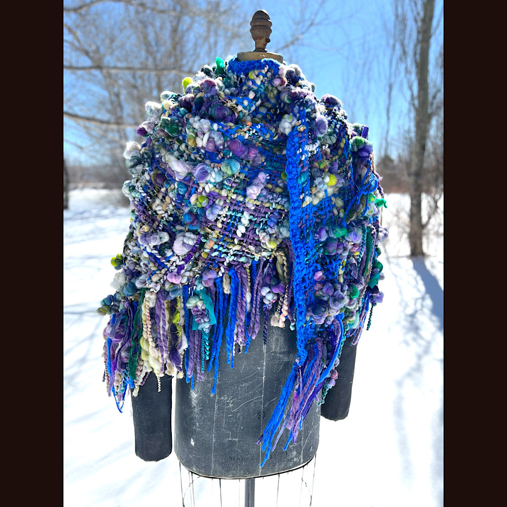 Woven shawl 82” X 37”