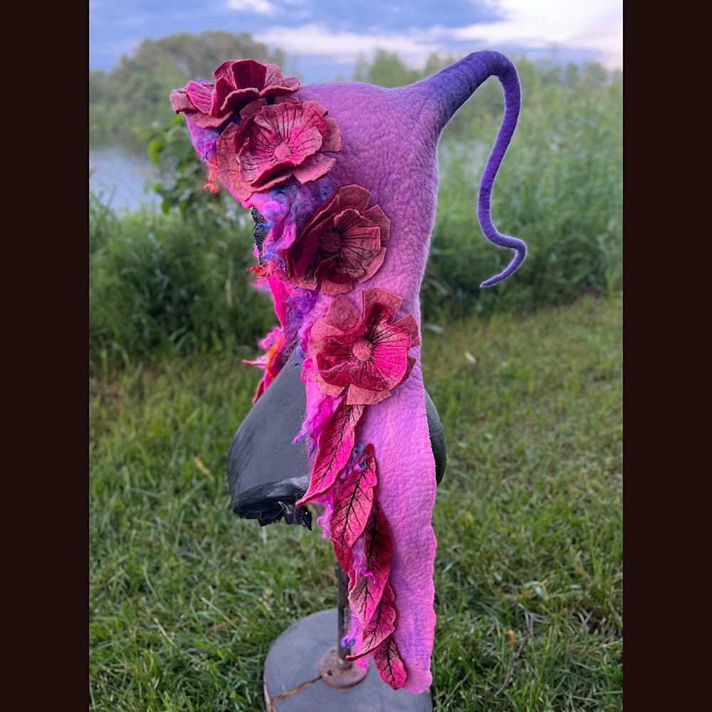 Fairy felted hood size medium