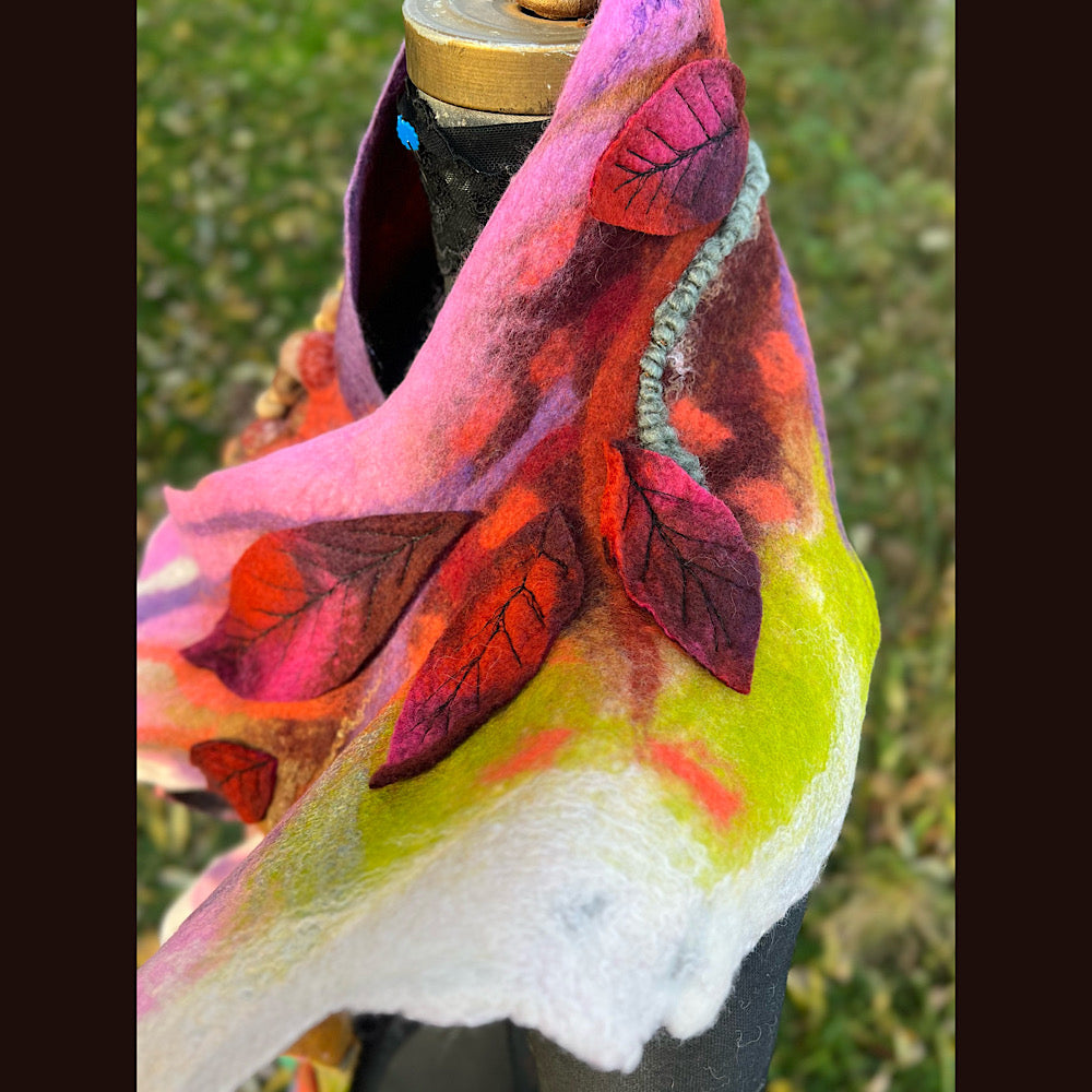 Felted Scarf 74” X 15”