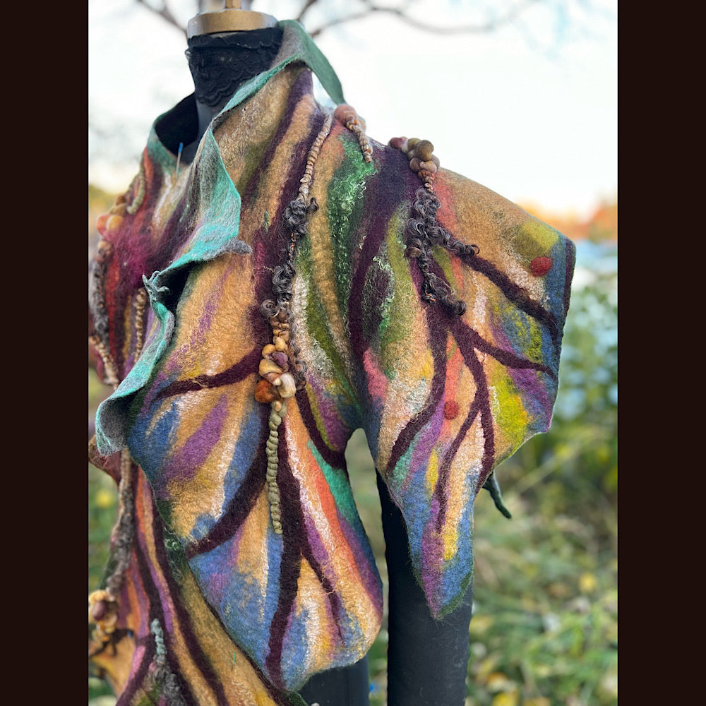 Felted Scarf 80” X 20”