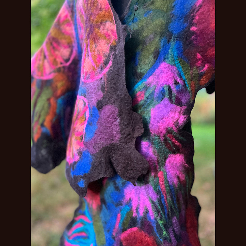 Felted Scarf 92” X 24”