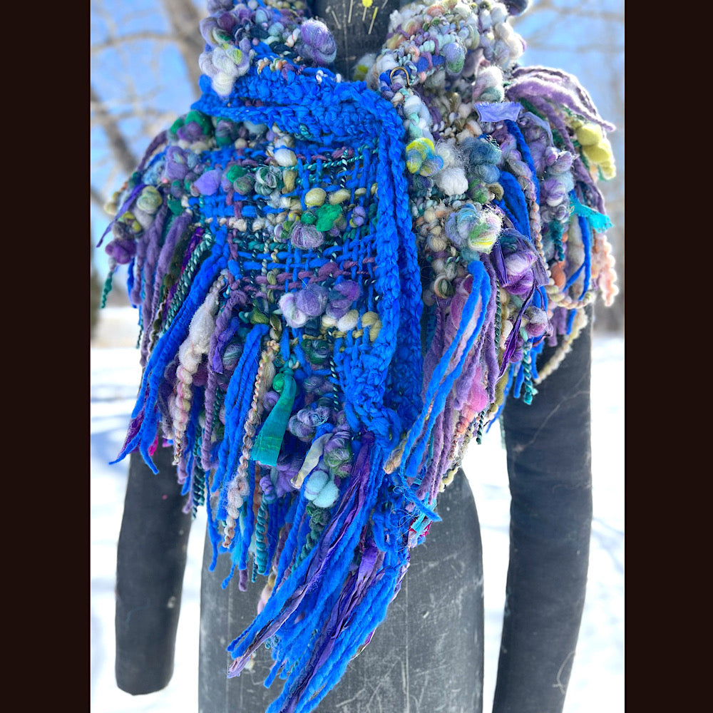 Woven shawl 82” X 37”