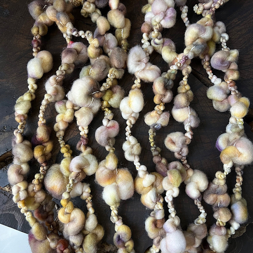 Salty caramel Jumbo boucle Art yarn 3.8 oz STOCK