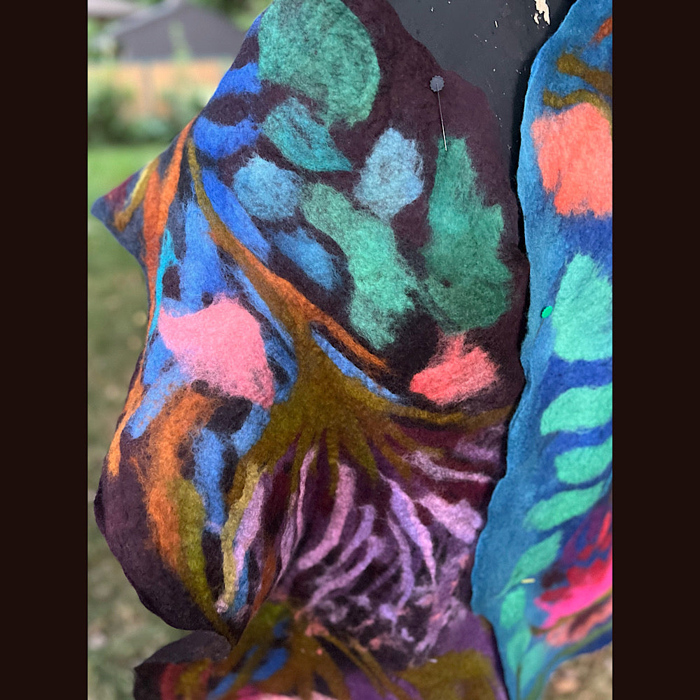 Felted Scarf 86” X 17”