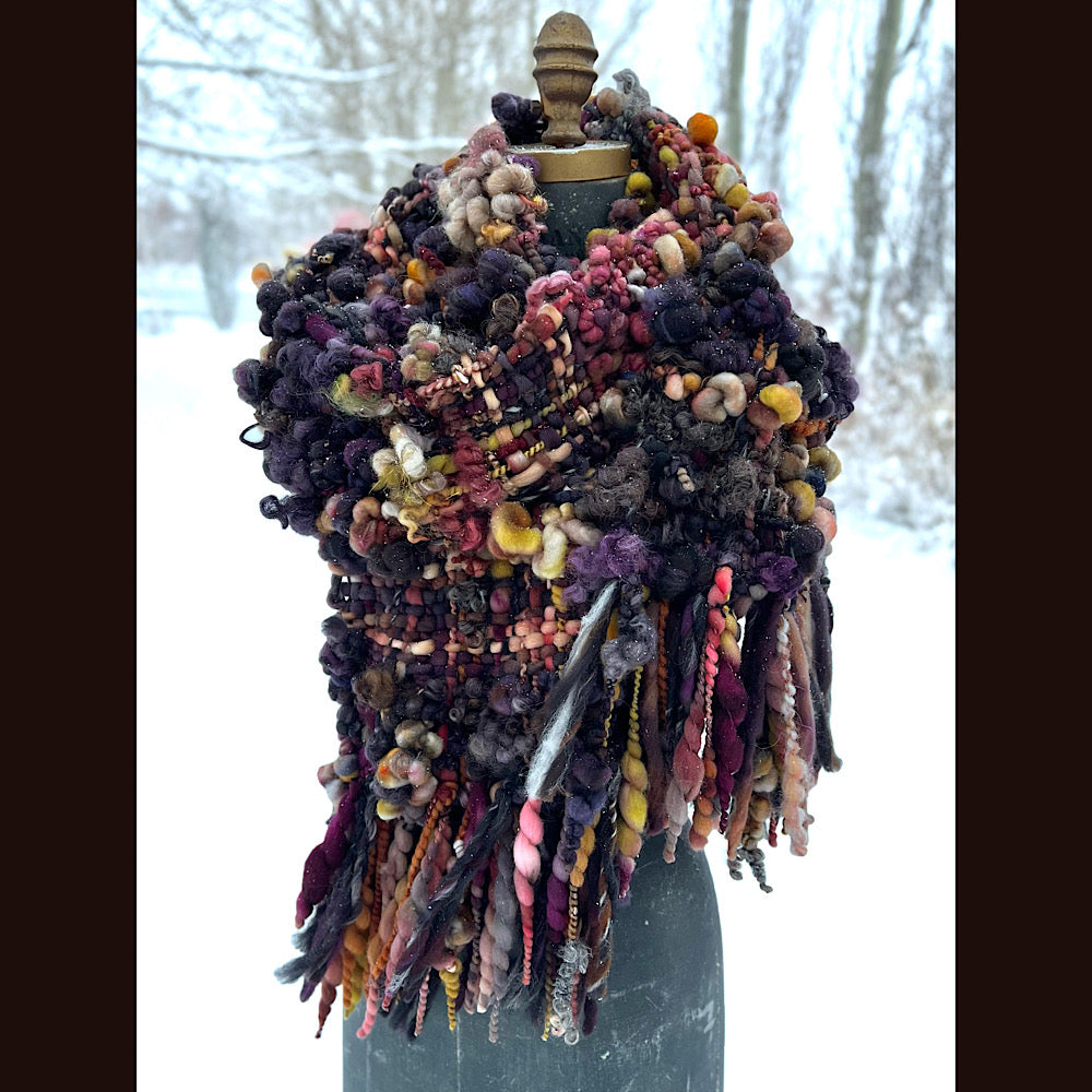 After sunset Scarf 88” X 9”