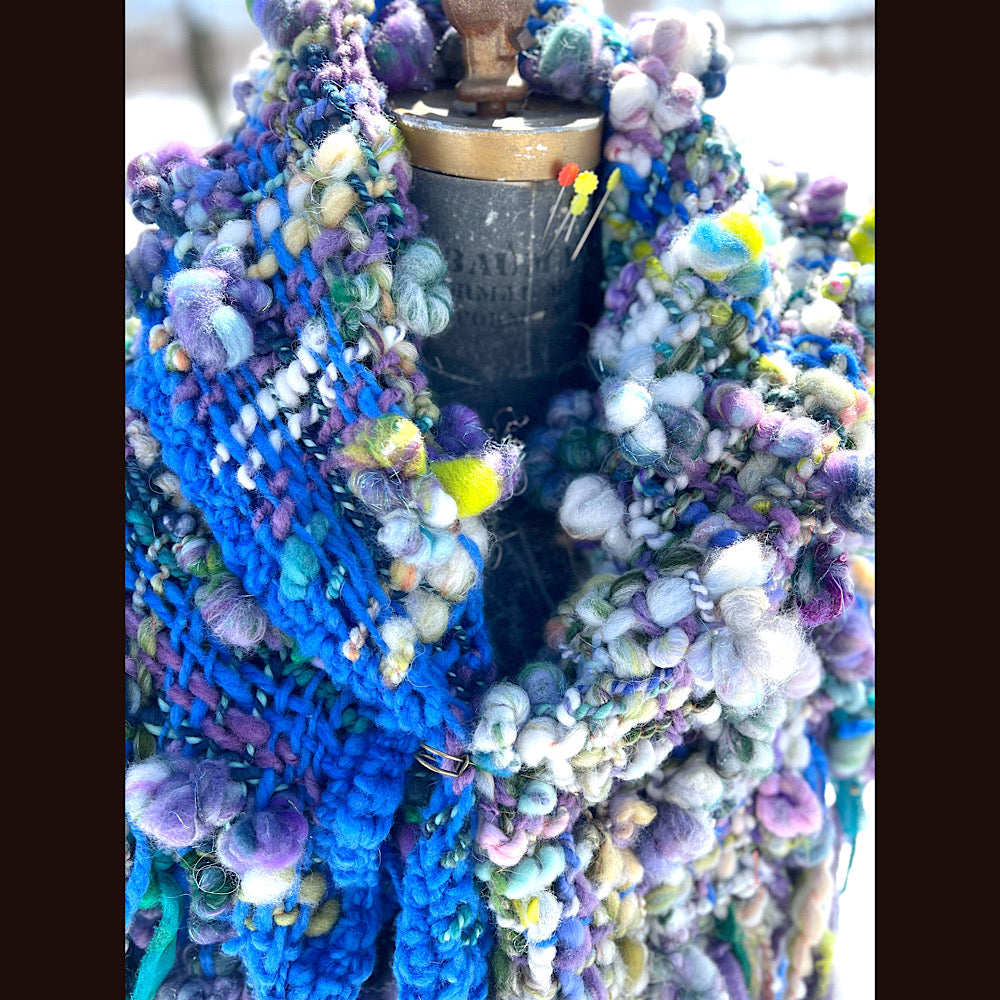 Woven shawl 82” X 37”