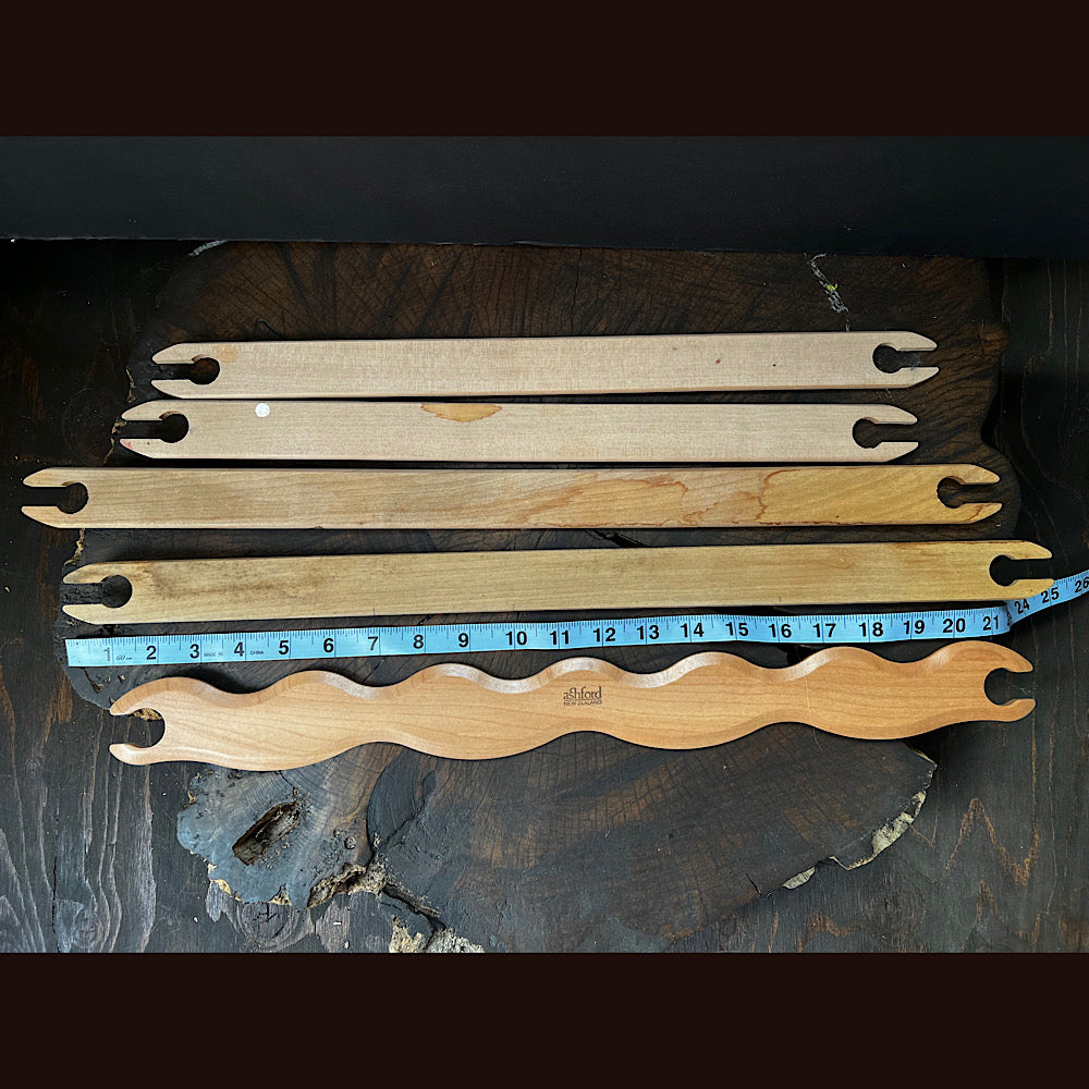 Set of pre own weaving shuttles