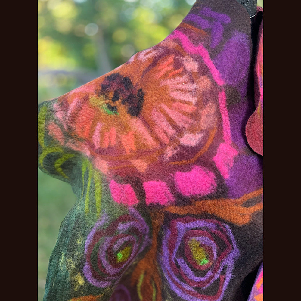 Felted Scarf 80” X 23”