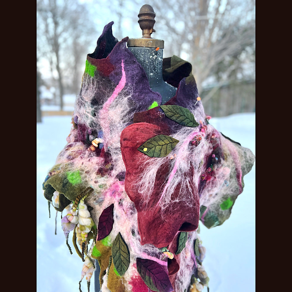 Felted Scarf 72” x 18”