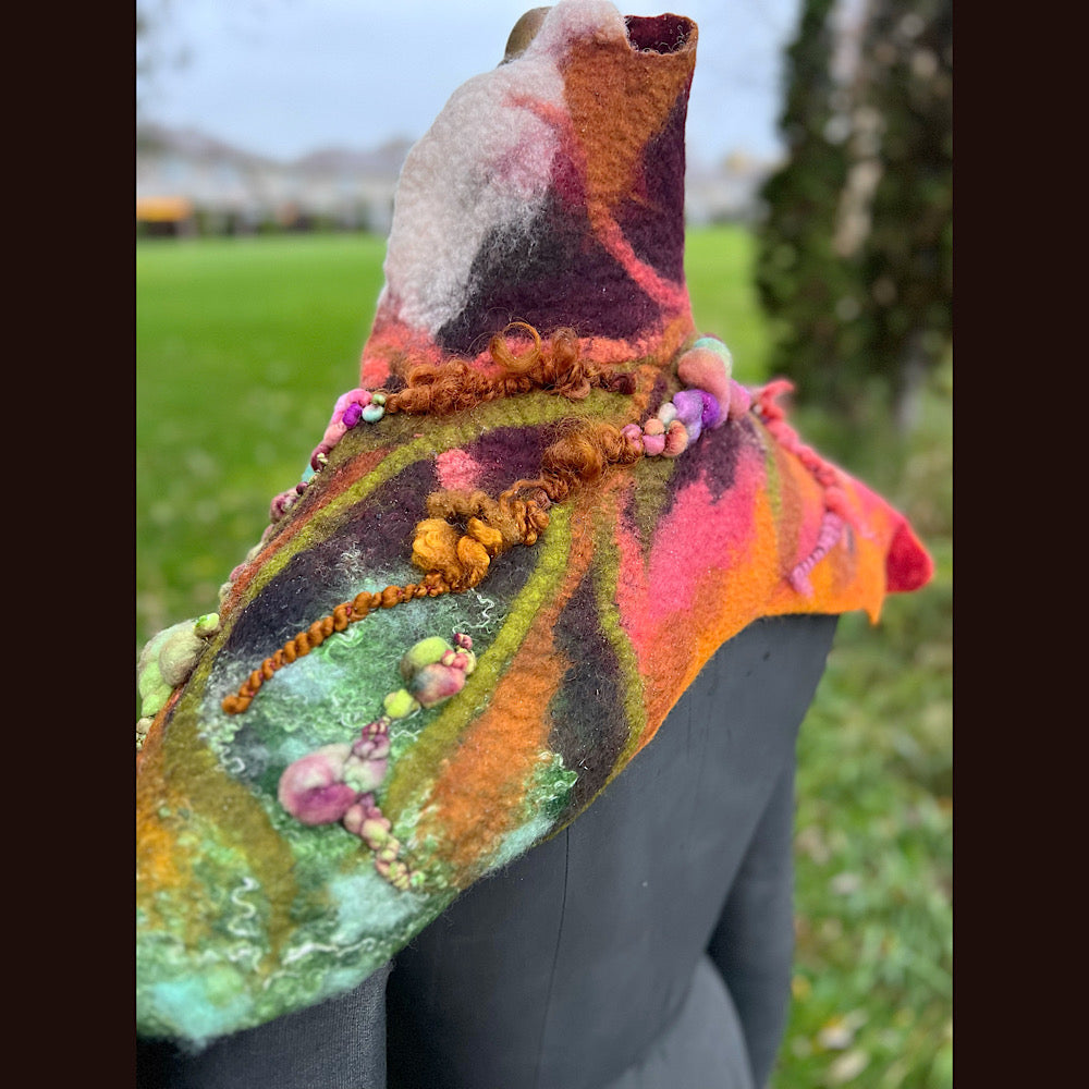 Felted Scarf 70” x 15”