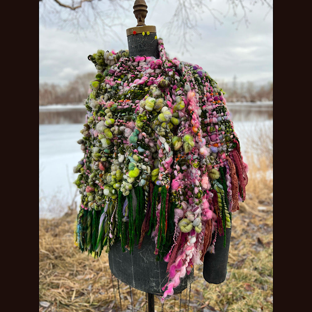 Woven shawl 84” X 37”