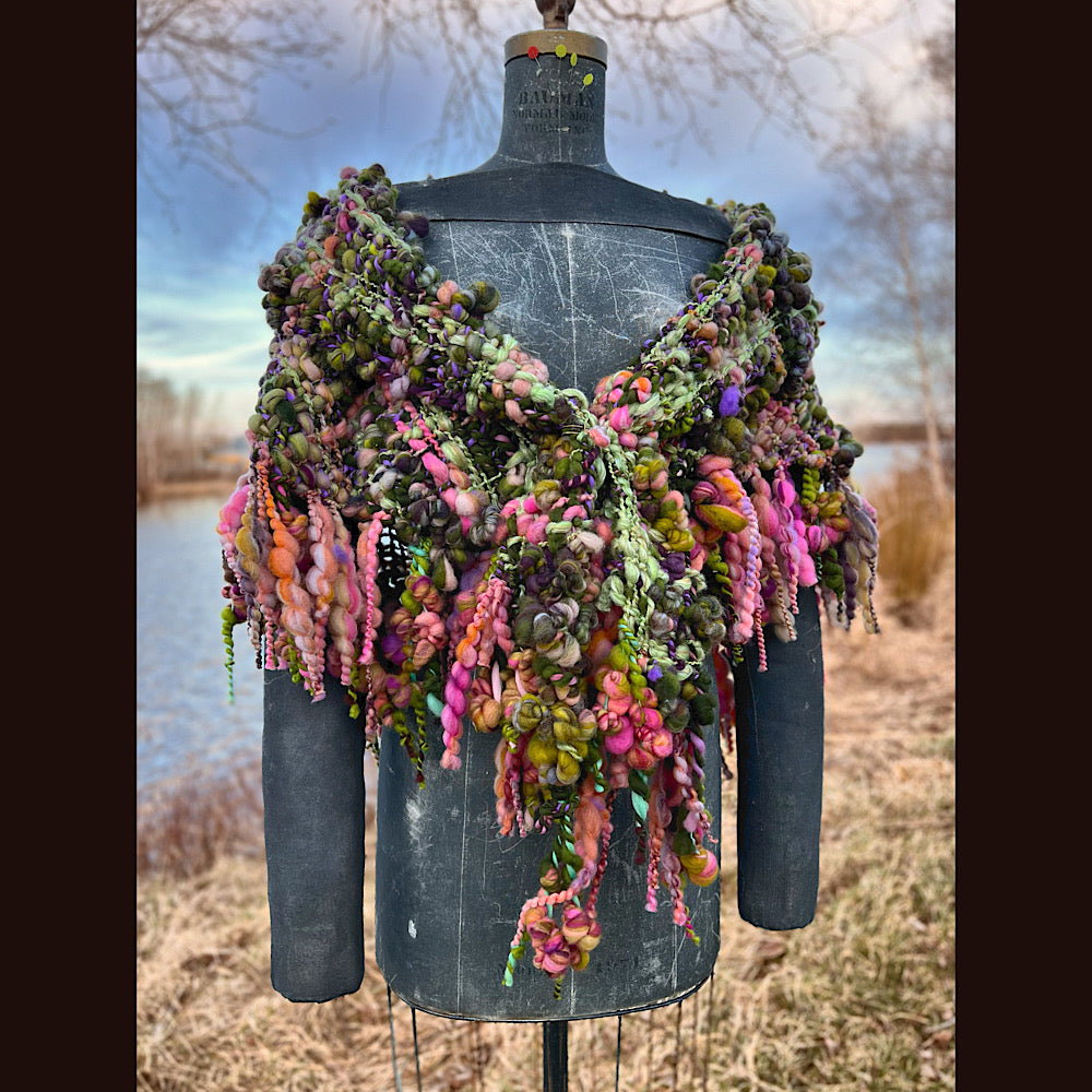 Woven shawl 82” X 37” 1 pound 1/2