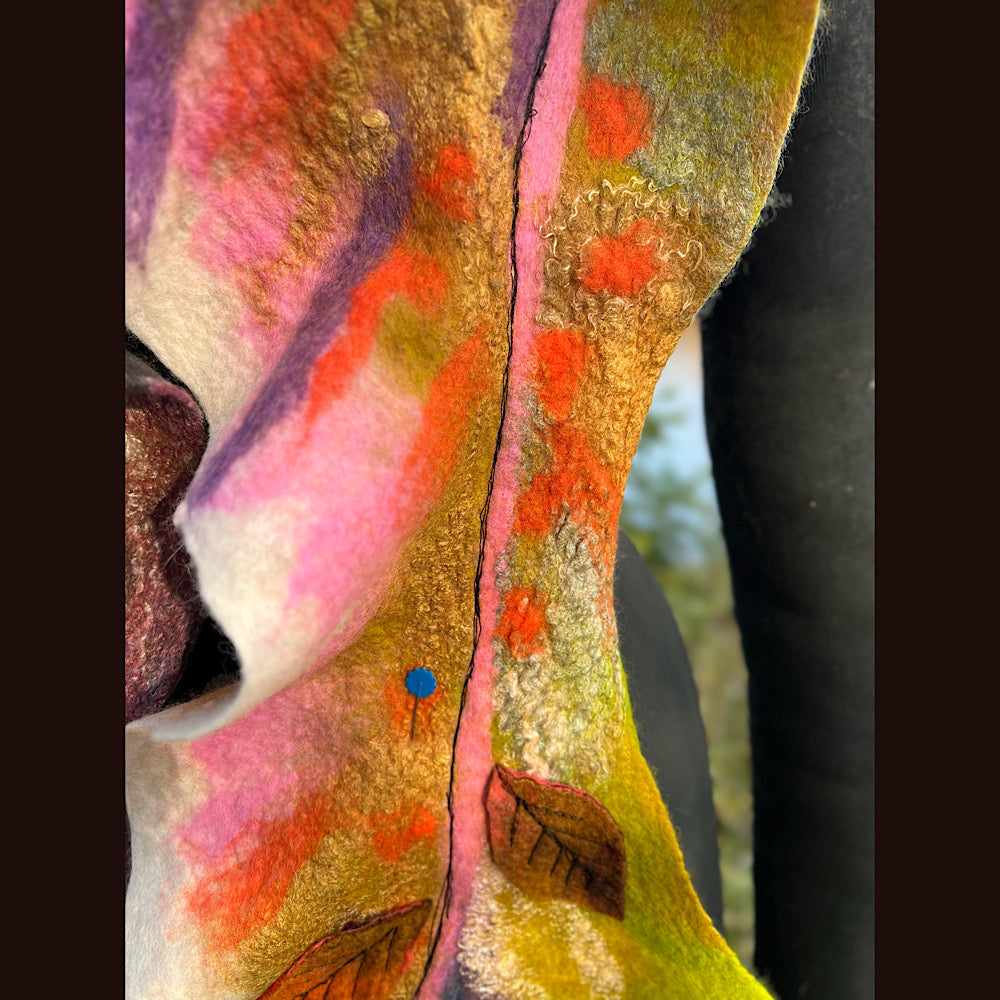 Felted Scarf 74” X 15”