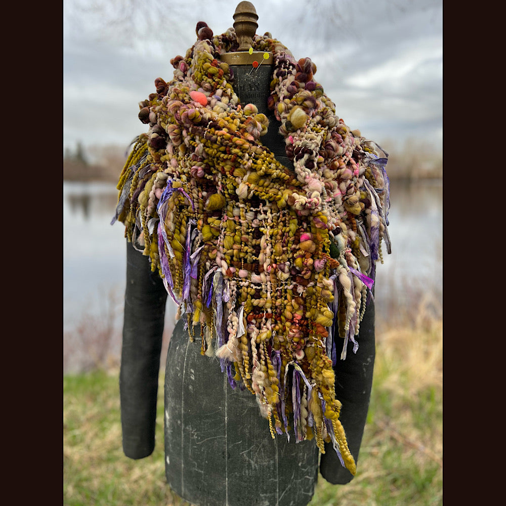 Woven shawl 82” X 36” 1 pound