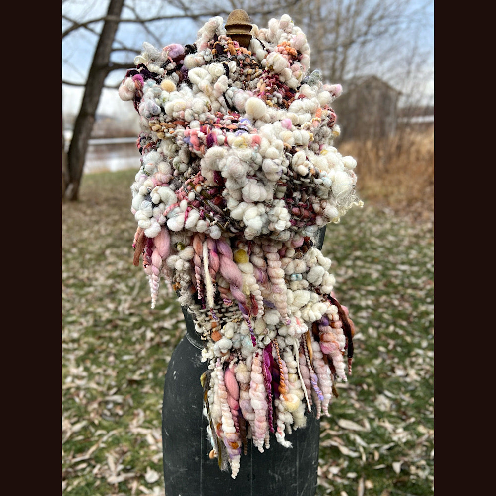 The Golden Rose Scarf 92” X 9”