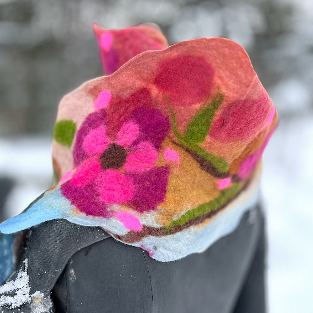 Felted Scarf 82” X 16”