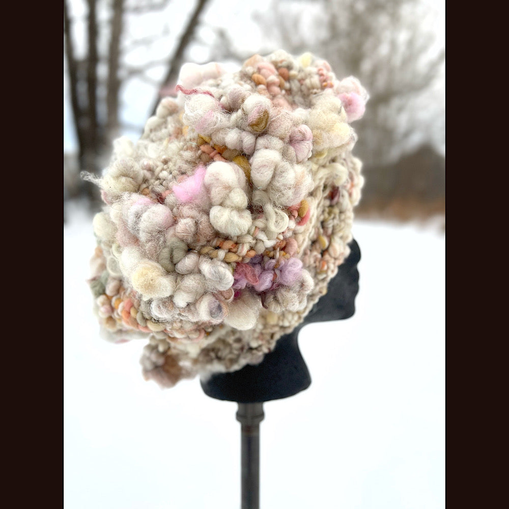 Snow rose toque (on hold)