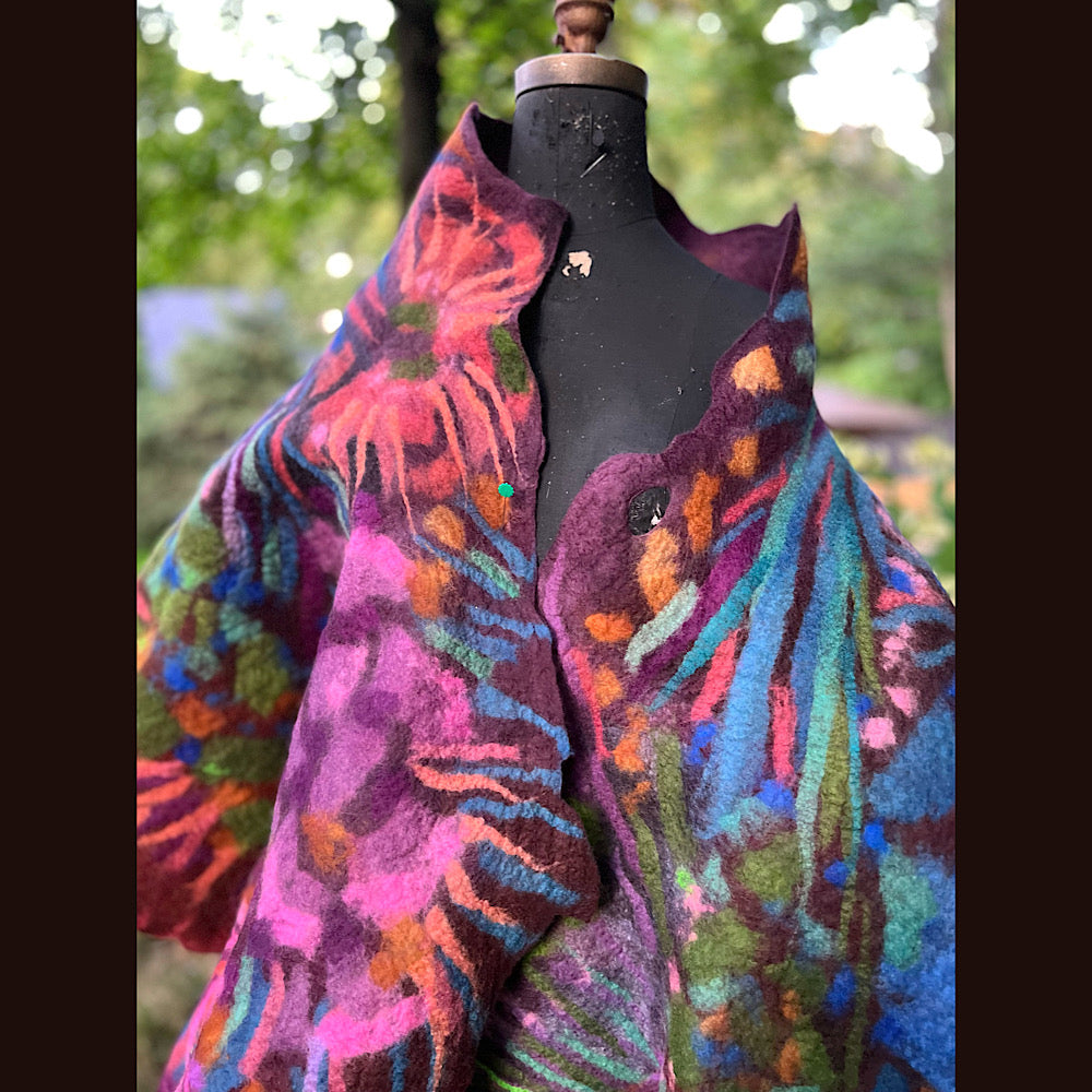 Felted Scarf 80” X 25”